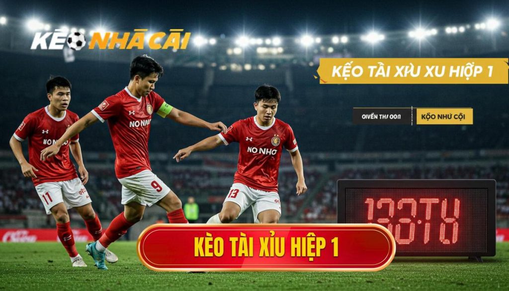 kèo tài xỉu hiệp 1