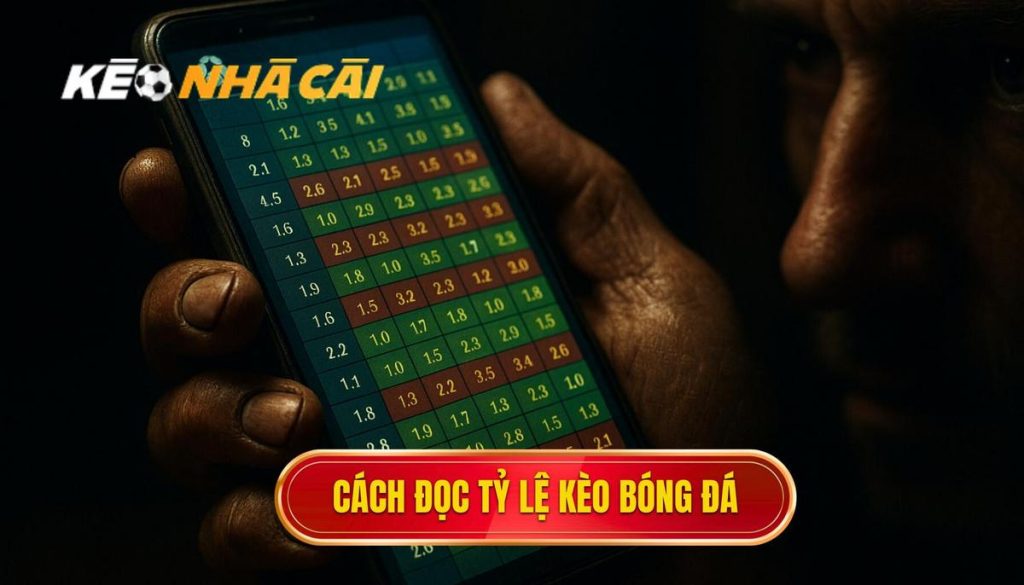 Cách đọc tỷ lệ kèo bóng đá