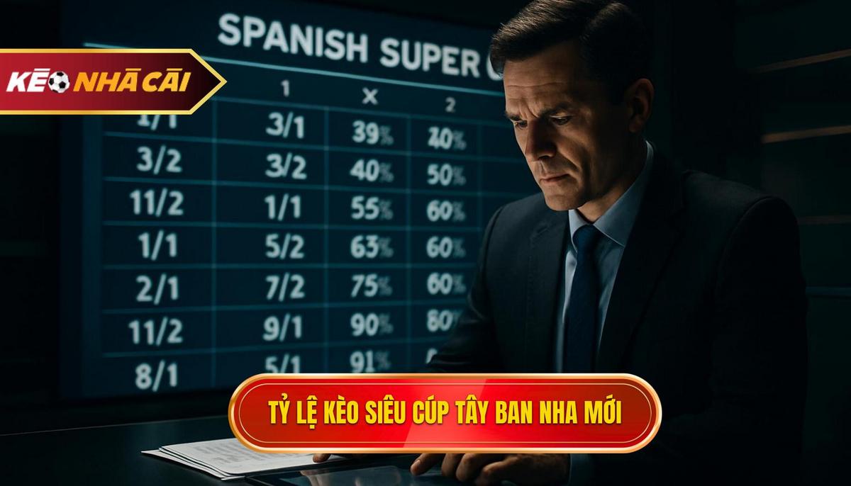 Sức hút của tỷ lệ kèo siêu cúp Tây Ban Nha trong thể thức mới