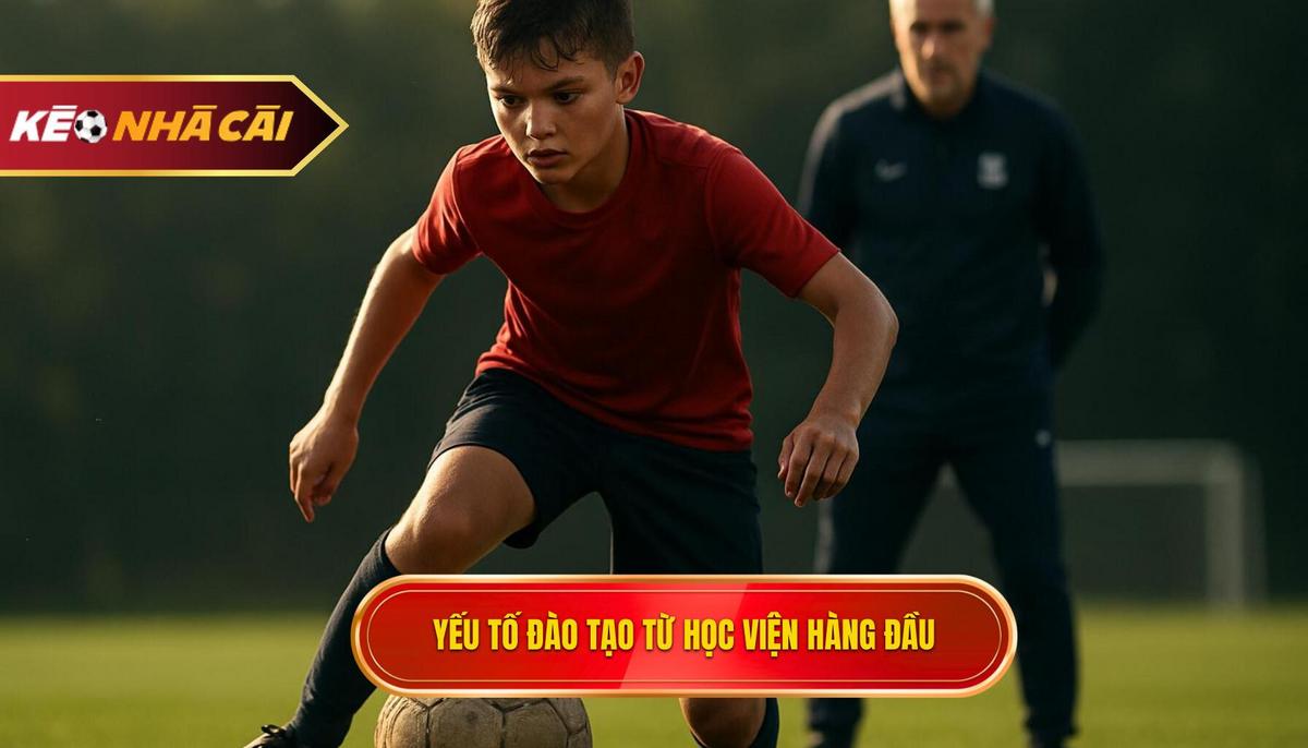 Yếu tố đào tạo và bệ phóng từ các học viện hàng đầu