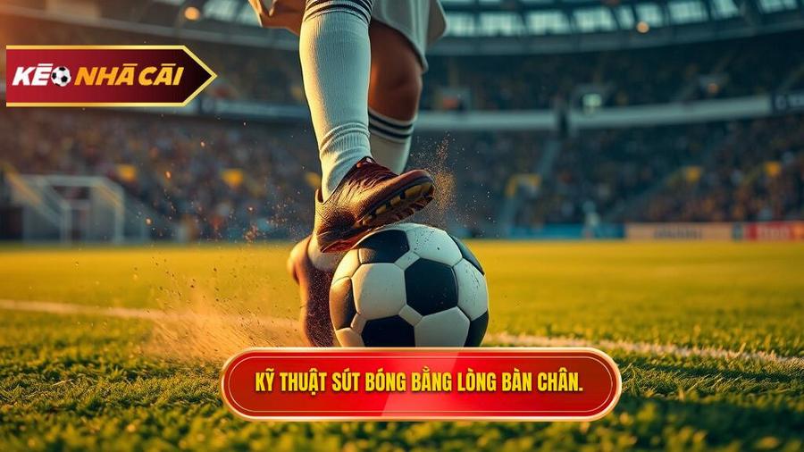 Tại sao kỹ thuật sút bóng bằng lòng bàn chân phải lại quan trọng?