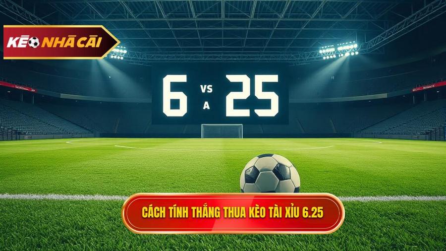 Cách tính thắng thua khi chơi kèo tài xỉu 6.25