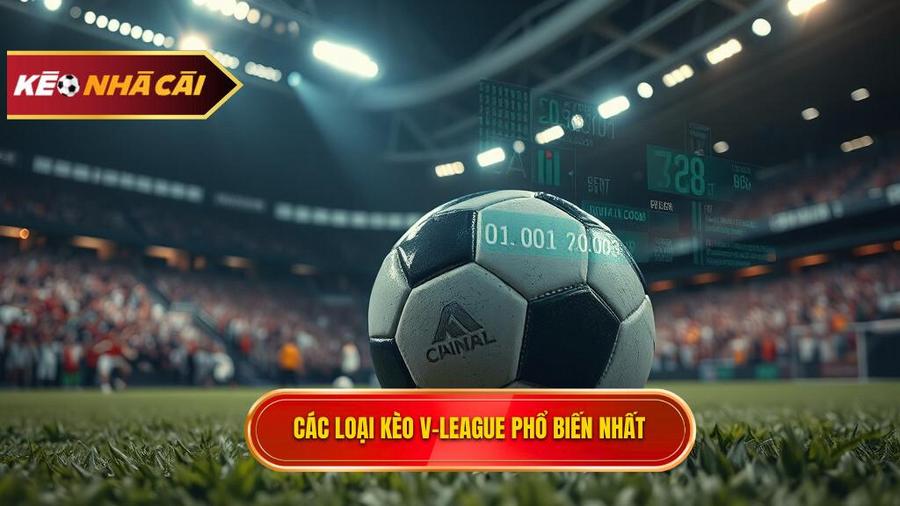 Các loại kèo phổ biến trong Bảng kèo V-League mới nhất
