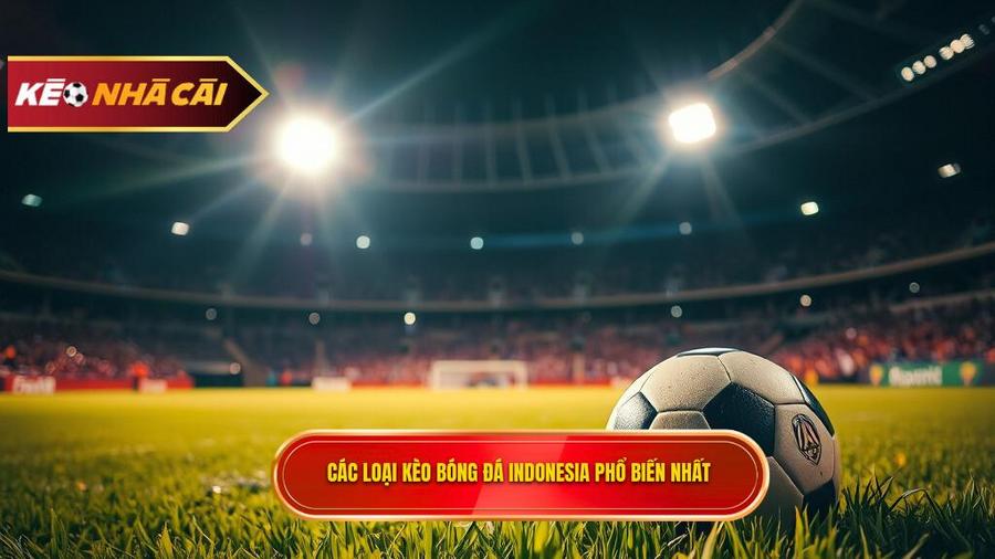Các loại Kèo bóng đá Indonesia phổ biến nhất