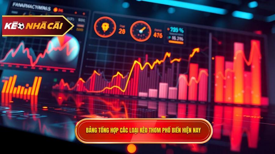 Bảng tổng hợp các loại kèo thơm phổ biến hiện nay