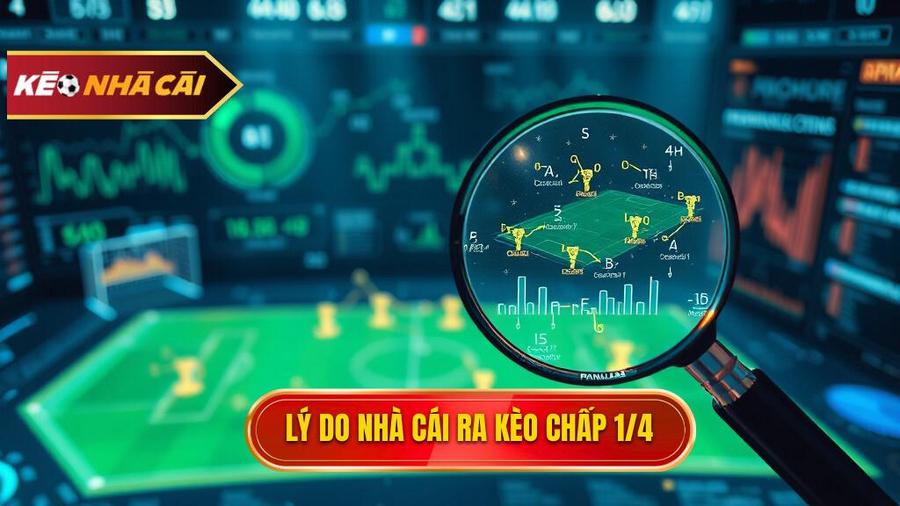 Phân tích đa chiều: Tại sao nhà cái đưa ra Kèo chấp 1/4 (0.25)?