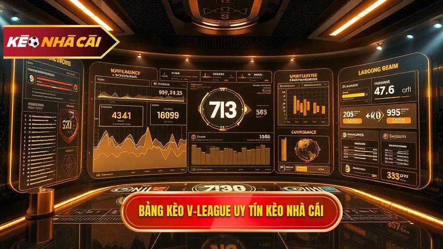 Bảng kèo V-League mới nhất