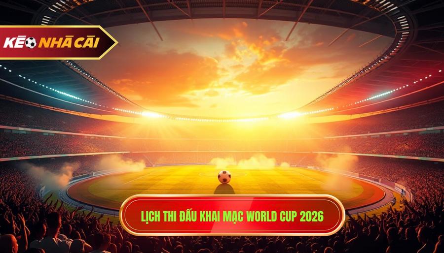 1. Lịch thi đấu khai mạc World Cup 2026