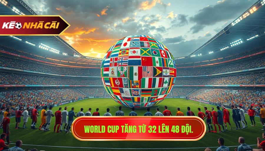 1. World Cup tăng từ 32 lên 48 đội.